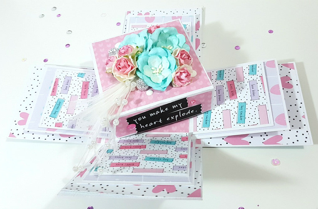 Exploding Box Mini Album By Rachel