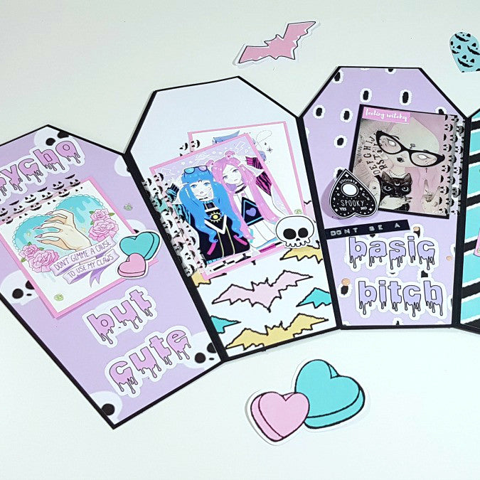 Coffin Flip Book: Happy Mail Tutorial By Rachel