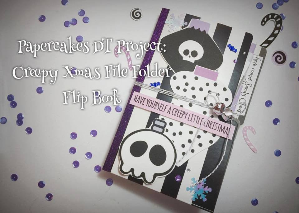 File Folder Flipbook by Sabrina - Creepy Xmas Collection