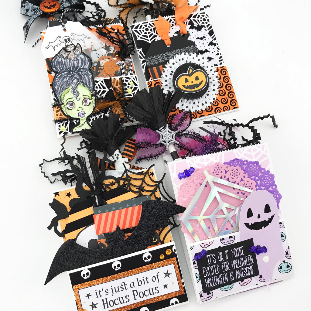 Mini Bag Flips/Loaded Envelopes | Halloween Happy Mail Series