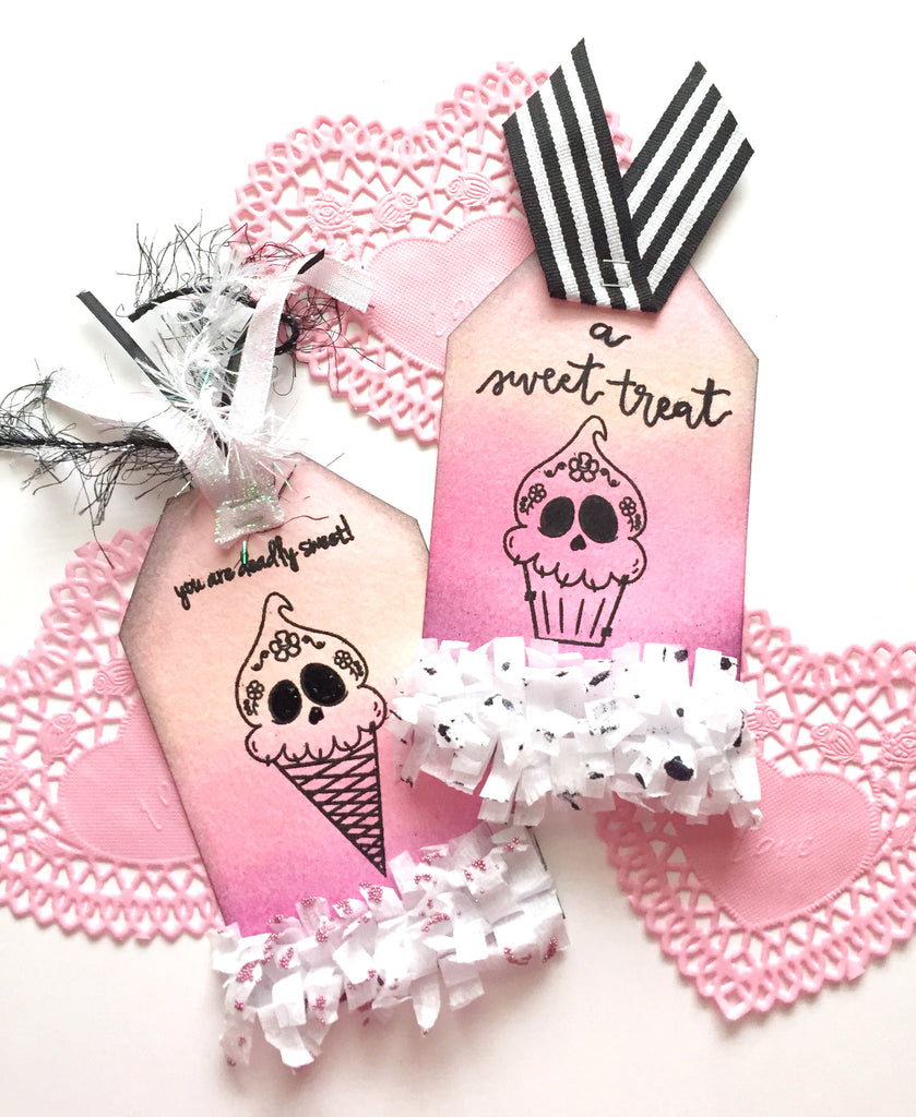 Deadly Desserts Oversized Tags By Annie