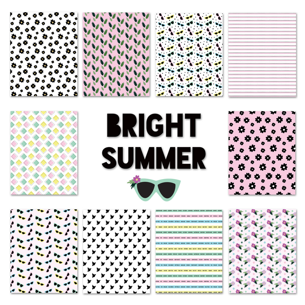 Bright Summer- Pattern Papers