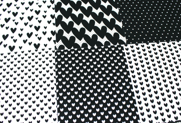 Black Hearts Paper Pack