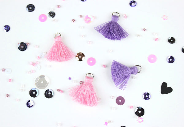 mini tassels. shop.serenabee.com