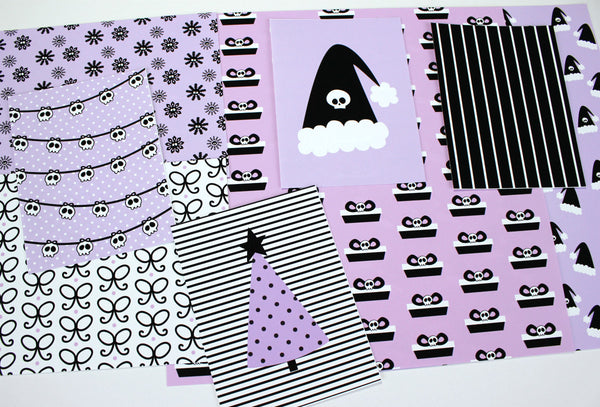 creepy xmas bonus mini collection. papercakes by serena bee