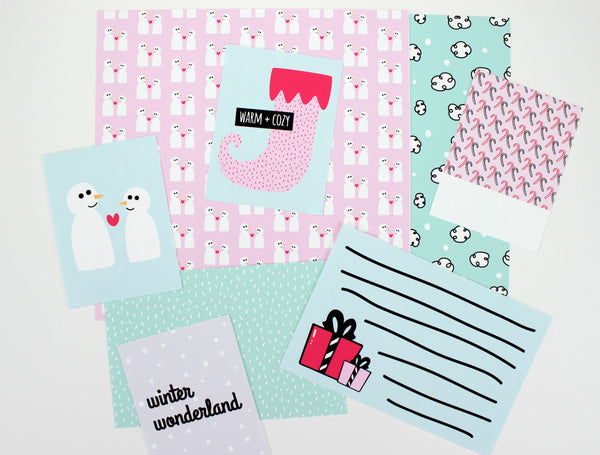 snow day bonus mini collection. papercakes by serena bee