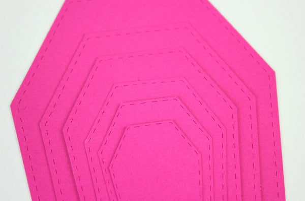 Nesting Stitched Coffin Cut File. Papercakes by Serena Bee. www.serenabee.com