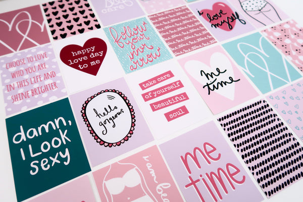 Radical Love 3x4 Journaling Cards