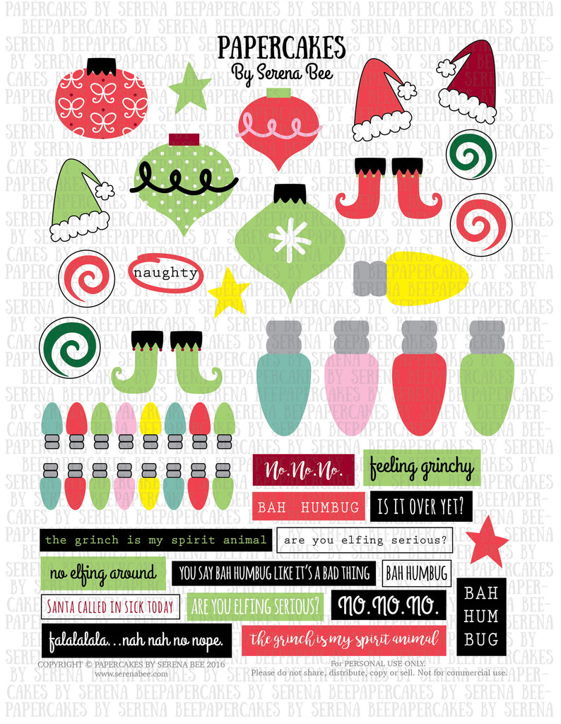 Feeling Grinchy Elements