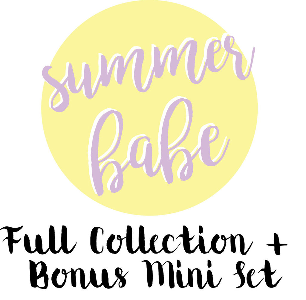 Summer Babe Full Collection + Bonus Mini Collection. shop.serenabee.com