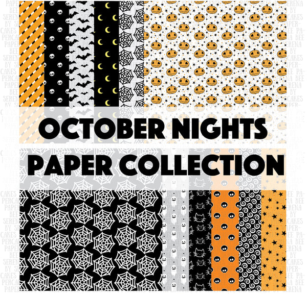 october nights paper collection. shop.serenabee.com
