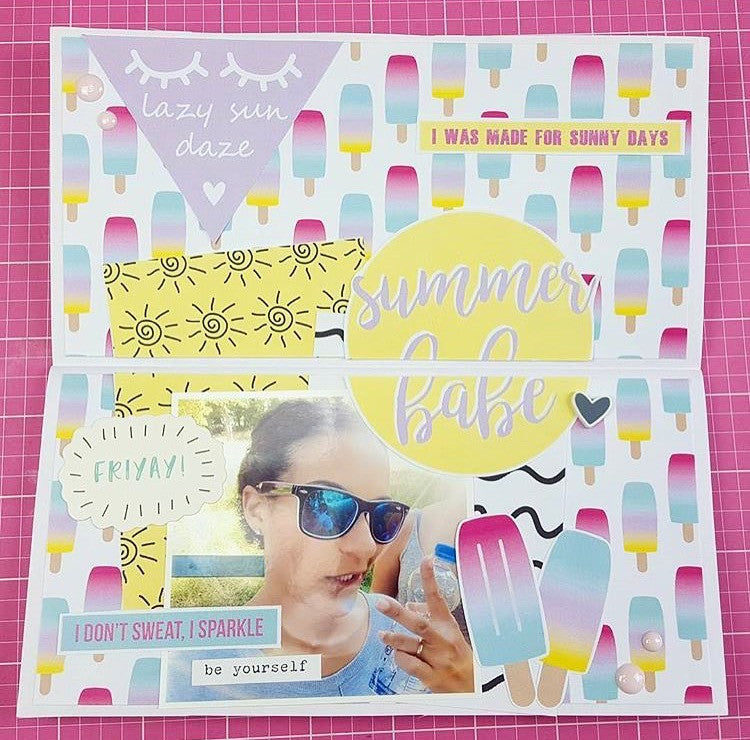 Traveler's Notebook Creative Journaling with New Summer Babe Collection!