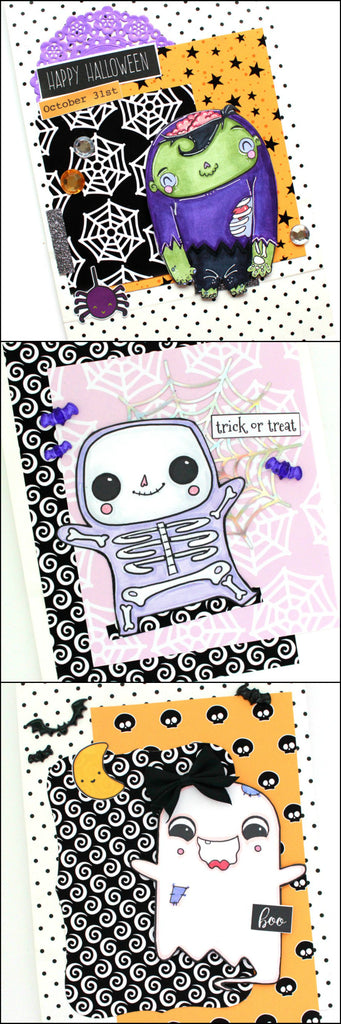 Altered Treat/Gift Bags | Halloween Happy Mail Series