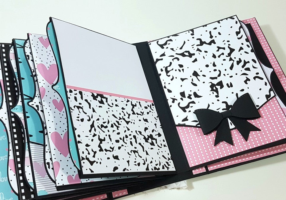 4x6 Hidden Binding Mini Album - Lori Whitlock's SVG Shop