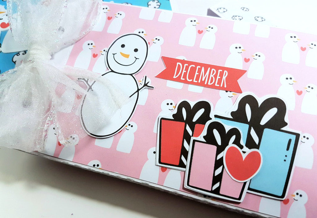 Snow Day Mini Album in a Box By Rachel