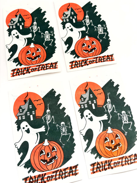 Vintage NOS Trick or Treat Paper Bags
