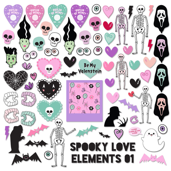 Spooky Love Elements 01