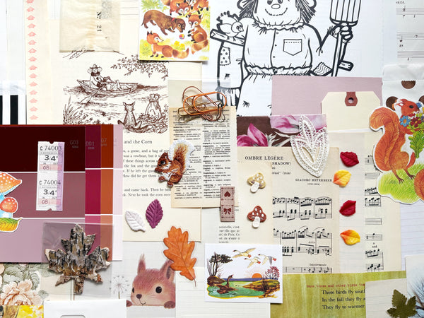 🍂 COLOURS OF AUTUMN - Junk Journal Kit 🍂