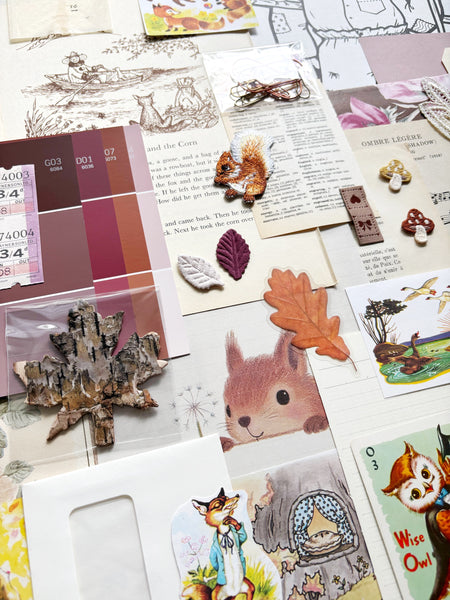 🍂 COLOURS OF AUTUMN - Junk Journal Kit 🍂