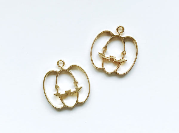 Happy Pumpkin Charms