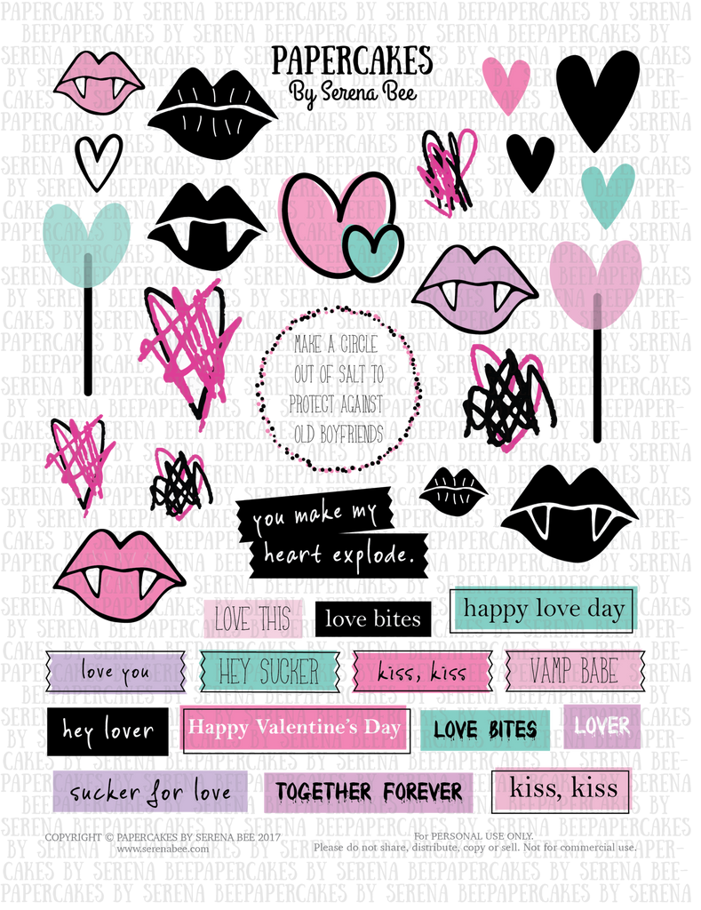 Love Bites Element Sheet