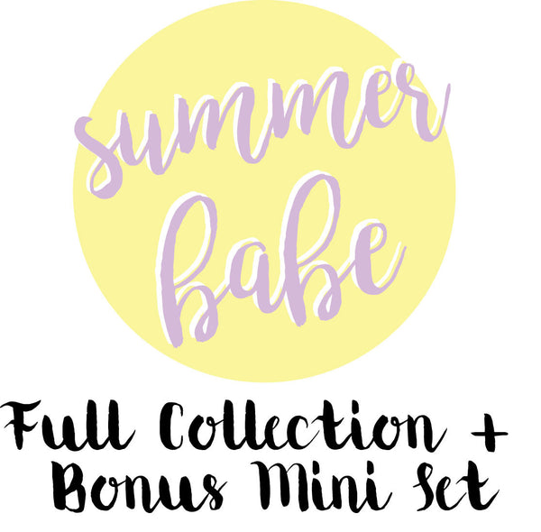Summer Babe Full Collection + Bonus Mini Collection. shop.serenabee.com