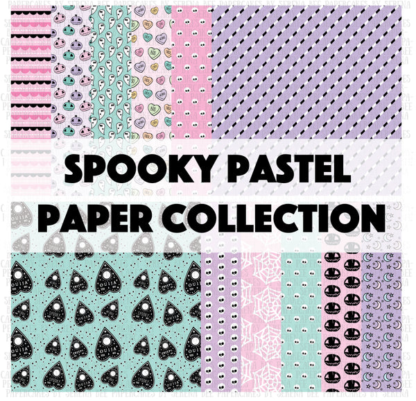 spooky pastel paper collection. shop.serenabee.com